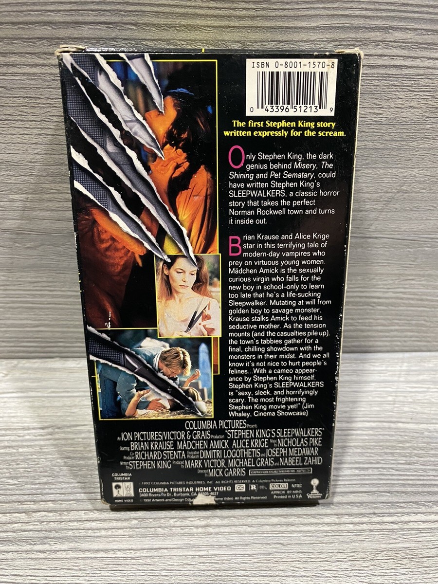 スティーヴン・キング　スリープウォーカーズ　字幕版VHS スリープウォーカーズ Sleepwalkers 字幕版VHS ビデオ B級ホラー