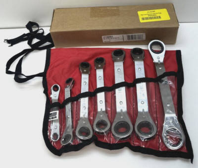 Proto Double Box End Ratcheting Wrench 7 Piece Set 7mm - 21mm J1180MA or 4LT82
