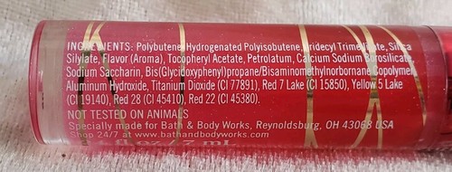 Brillo de labios Bath & Body Works BE JOYFUL 0,24 oz/7 ml nuevo sellado - Imagen 2 de 3