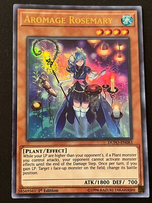 YUGIOH AROMAGE DECK- ROSEMARY- CANANGA- LAUREL- PLANT- ROSE- BLOSSOM-  GARDEN | eBay