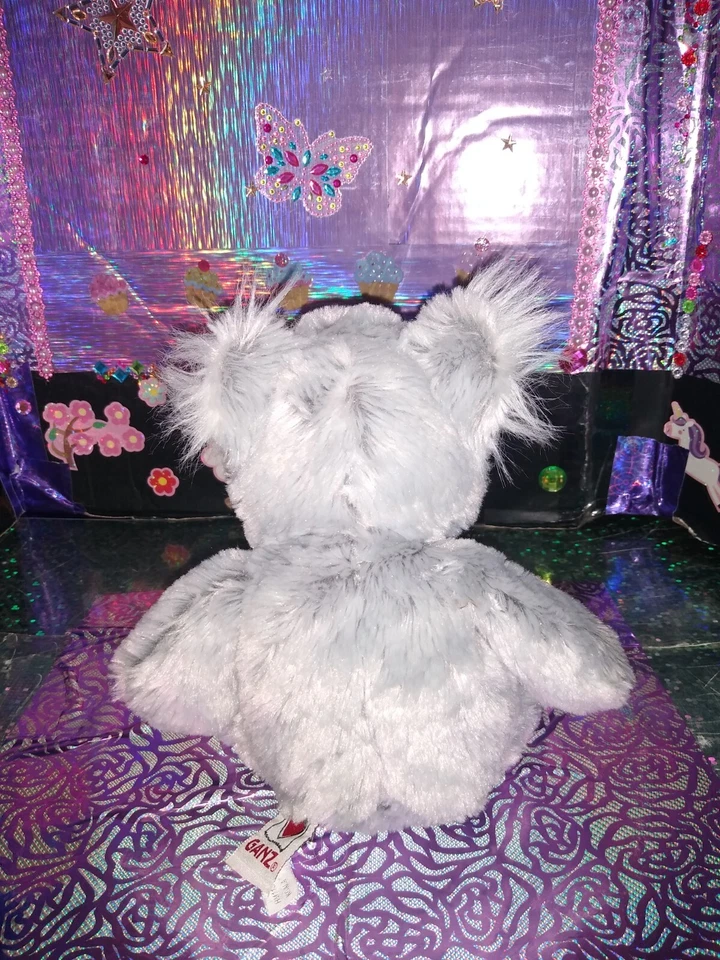 🦄Ganz / Webkinz Furry "Koala" Bear Gray Color HM113 8" Plush! *No Code. - Image 2 of 4