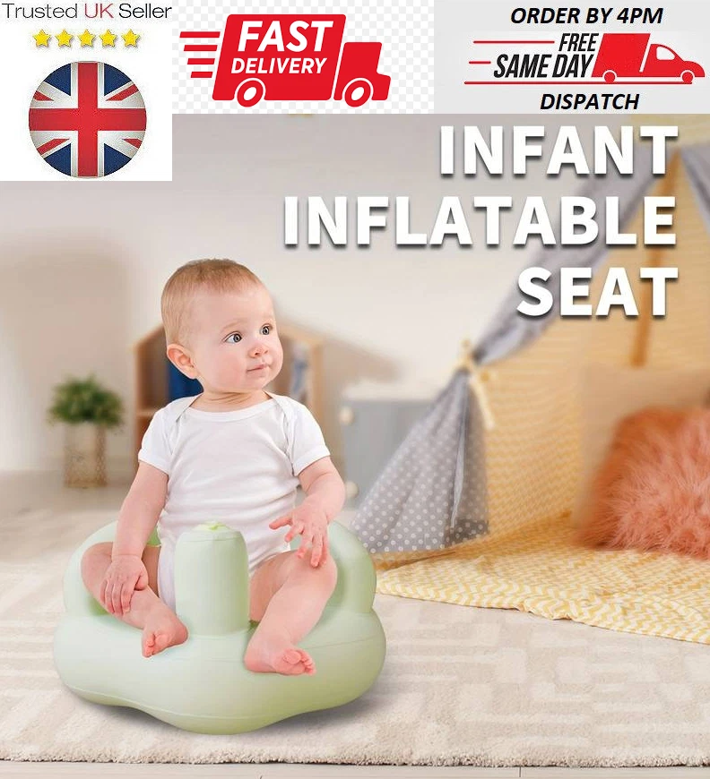 Baby Inflatable Support Seat for 3 Months and Up Baby Shower Chair Floor Seater