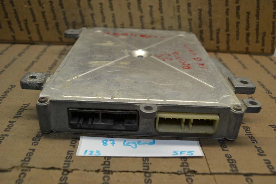 Unidad de control del motor Acura Legend 1986 ECU 37820PH7665 módulo 123-5F5 Foto 3 de 3