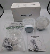 MOMMED Double Wearable Breast Pump My-380 Blue Heart Shape