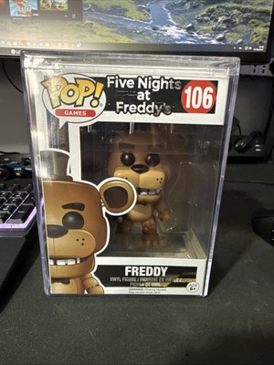 Funko Pop! Games Five Nights at Freddy s Freddy #106 in a case RARE VINTAGE 2016