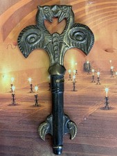 Antique Bronze Griffins Gargoyle Corkscrew Bottle Opener Tire-bouchon Cavatappi