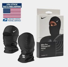 Nike Pro Therma-Fit Hyperwarm Hood Ski Mask Black SHIPS SAME DAY  
