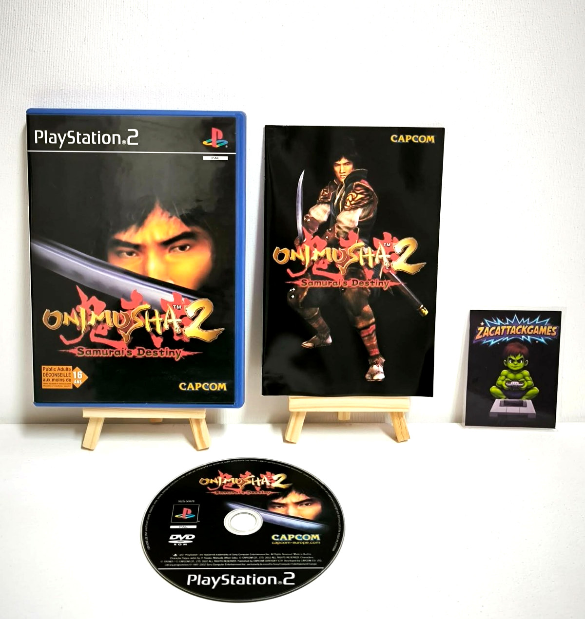 Onimusha 2 Samurai's Destiny Sony Playstation 2 PS2 envoi rapide et suivi