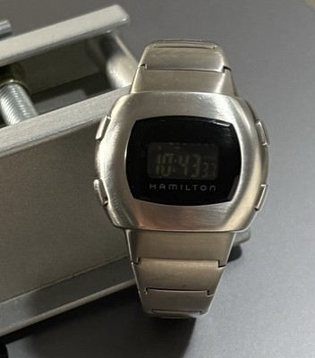 Hamilton Men in Black II Limited Edition Stainless Steel Mens Digital Watch