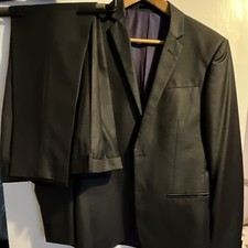 Marks & Spencer Super Slim Fit Charcoal 2pc Suit 36in Chest 30in Waist 29in Leg