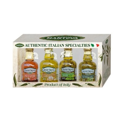 Grand'Aroma Piccante, Rosemary, Garlic, Basil, Flavored Extra Virgin Olive Oi...