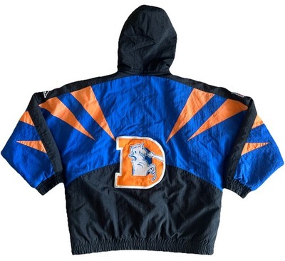 Vintage Denver Broncos Apex One Puffer Sharktooth Full Zip Jacket