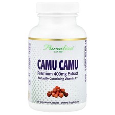 Camu Camu Premium Extract, 400 mg, 180 Vegetarian Capsules