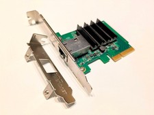 TRENDnet 10 Gigabit PCIe Copper NIC TEG-10GECTX - 10Gbps, 5Gbps, 2.5Gbps
