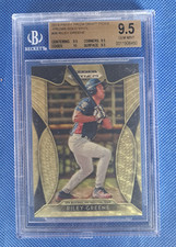 2019 Panini Prizm Draft Picks Gold Vinyl Riley Greene Tigers #5/5 BGS 9.5
