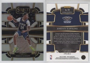 2023-24 Panini Select Concourse Silver Prizm Jordan Hawkins #72 Rookie RC