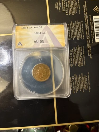 1881 INDIAN ONE CENT, Penny, Certified AU 55 ….NICE