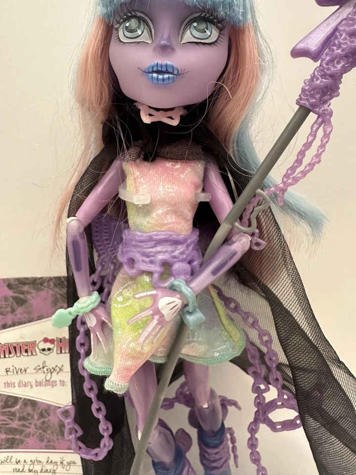Monster High 'Haunted - Student Spirits' River Styxx Doll (G1 2014) - Image 3 of 4