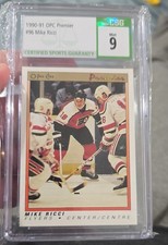 1990-91 O-Pee-Chee Premier - Mike Ricci #96 (RC)