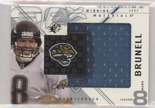 2002 SPx Winning Materials Mark Brunell #WM-BL x5u