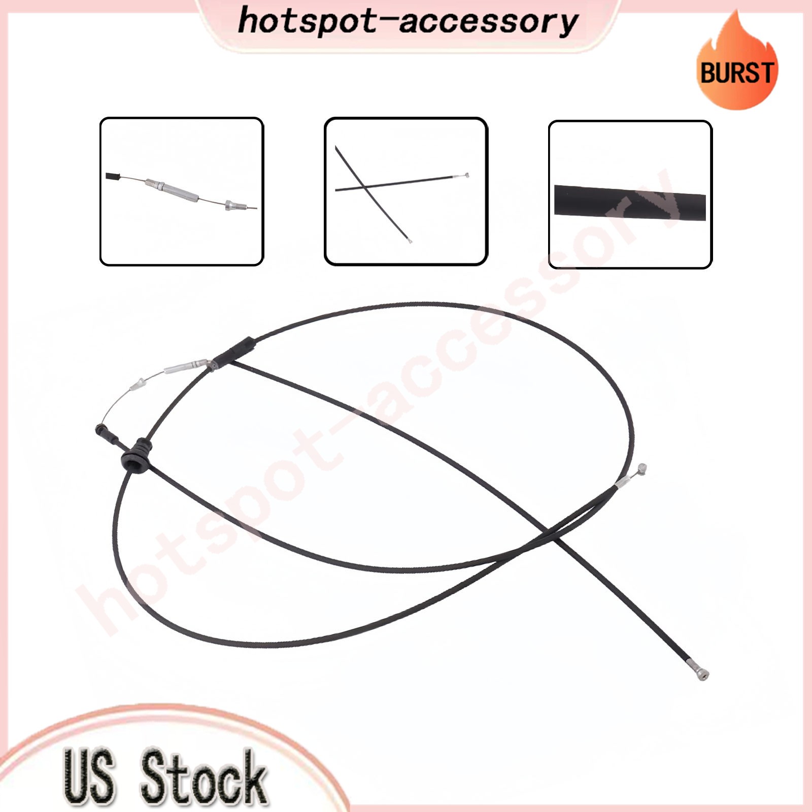 Bentley Continental GT Front Cable P/N 3W0823531
