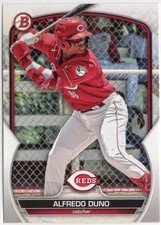 2023 Bowman Draft Alfredo Duno Rookie Card RC #BD-99 Reds