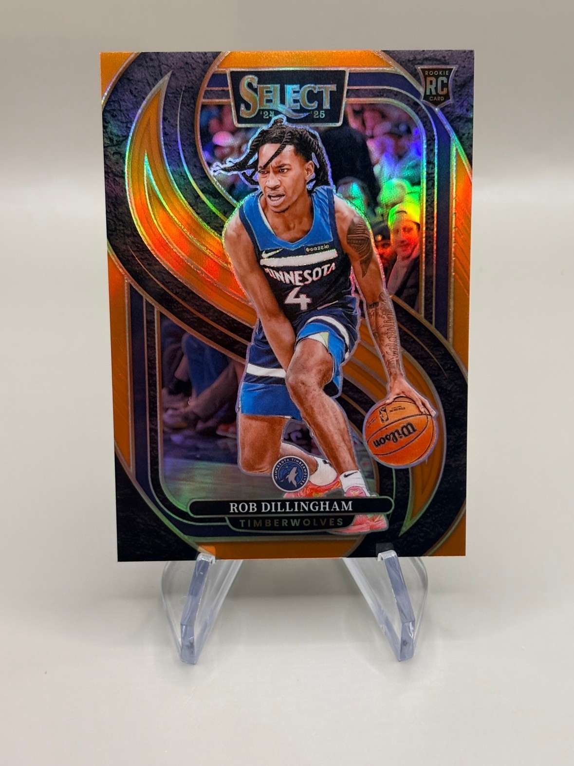 Rob Dillingham 2024-25 Panini Select Premier Level RC #187 62/65 🔥