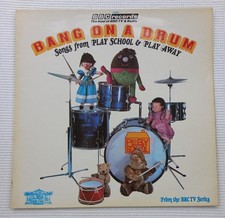 Vinyl 1973 Songs From Playschool & Play Away 'Bang On A Drum' 12" LP BBC Records