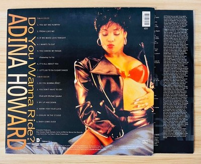 Adina Howard LP Do You Wanna Ride ? ドイツ盤 Adina Howard / Do You Wanna Ride? 1995 EU LP EastWest Records