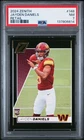 137806614 Jayden Daniels 2024 Panini Zenith #148 Retail Rookie RC PSA 7