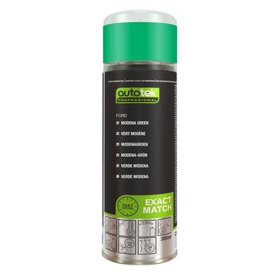 Autotek Exact Match Ford Modena Green Fast Drying Aerosol Spray Paint 10.14oz