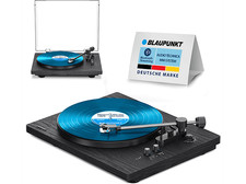 Plattenspieler, Schwarz, BT, Abschatlauto., Aluteller, Blaupunkt TT200TXBK, GEPR