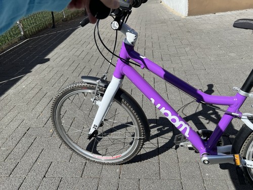Kinderfahrrad woom 4 lila (gebraucht, Sehr guter Zustand , leichtere Schaltung) - Bild 6 von 9