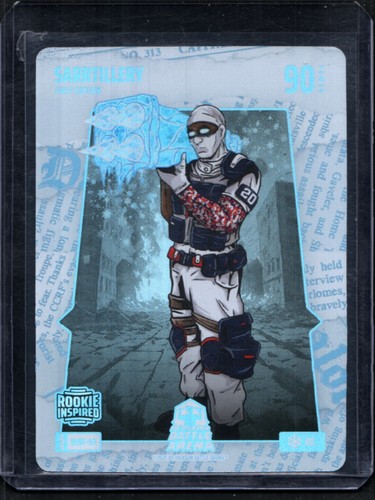 Ice Blue Headlines Battlefoil