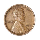 1919 1C Lincoln Wheat Cent AU or better K15573