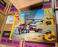LEGO CREATOR: Flatbed Truck with Helicopter (...