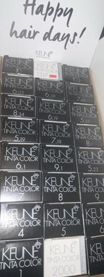 24 Boxes Keune Tinta Professional Permanent Hair Dye plus Developer If Needed