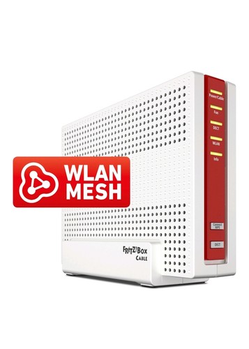 AVM FRITZ!Box 6591 Cable (Vodafone Edition / WLAN Mesh / USB) WLAN-Router - Bild 1 von 7