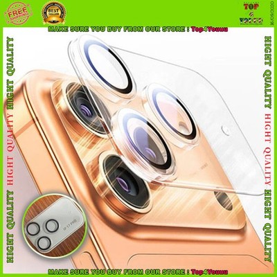 Protector Pantalla Vidrio Templado para Lente de Camara iPhone 17 Pro Max