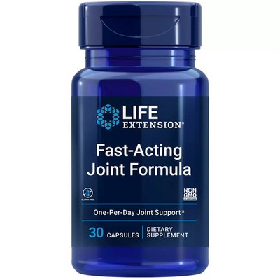 Life Extension Fast Acting Joint Formula - 30 Capsules - Newest Expiration!