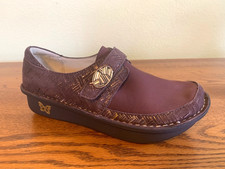 ALEGRIA Dena 589 Dream Fit Slip-on Shoes Sz 7-7.5 Brown-EUC 