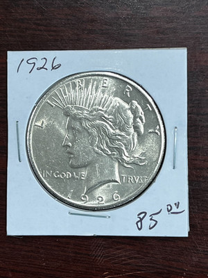 1926 Peace Dollar AU/BU