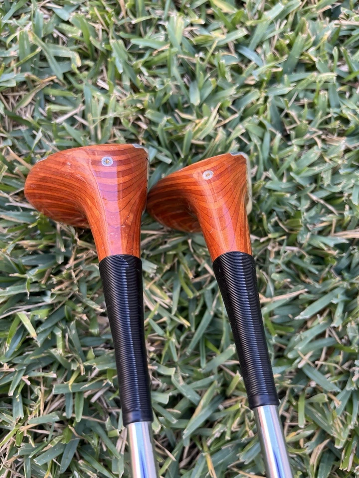 VTG Spalding Match Play 1 & 3 Golf Woods RH Steel Shaft 43” Made In USA - Image 4 of 4