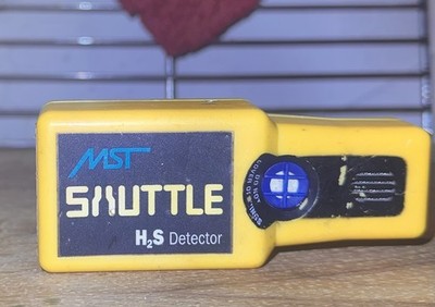 MST Shuttle H2S Gas Detector Model 1016 | Portable Monitor | Untested