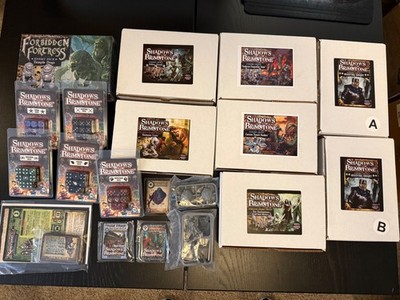 Shadows of Brimstone lot tons of new expansions ($400 value!) Questing Knights