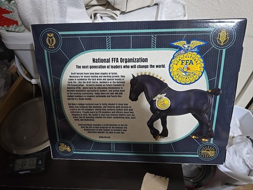 Breyer Big Blue FFA Horse, TSC Exclusive, New In Box - Picture 3 of 4