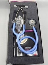 3M Littmann Stethoscope Classic 3 - 27 Inch Light Blue New Open Damaged Box
