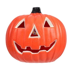 1pcs Jack O Lantern Pumpkins: Halloween Light Up Jack O Lantern Pumpkin Decor...