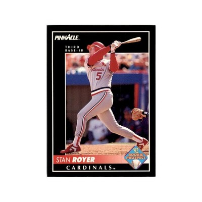 1992 Pinnacle Stan Royer Baseball Cards #263