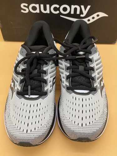 Size 9.5 Saucony Women Ride 13 Running Shoes Alloy / Black Sneakers - Bild 3 von 6